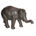 Éléphant en bronze BRZ0787M-20( H.51 x L.89 cm)