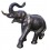 Bronze animalier :Eléphant en bronze BRZ902 ( H .129 x L .165 Cm ) Poids : 104 Kg 