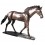 Bronze animalier :Cheval en bronze BRZ0736 ( H .185 x L .294 Cm )