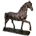 Cheval en bronze BRZ1316V ( H .115 x L .115 Cm ) Poids : 59 Kg 