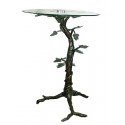 Table basse de salon en bronze BRZ0412 ( H .93 x L . Cm )