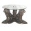 Table basse de salon en bronze BRZ0419 ( H .43 x L .68 Cm ) Poids : 28 Kg 