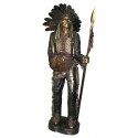 Sculpture Indien en bronze BRZ0415 ( H .198 x L . Cm ) Poids : 125 Kg 