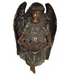 Sculpture d'ange en bronze BRZ0370V ( H .43 x L .27 Cm ) Poids : 7 Kg 