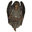 Sculpture d'ange en bronze BRZ0370V ( H .43 x L .27 Cm ) Poids : 7 Kg 