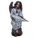 Sculpture d'ange en bronze BRZ0763 ( H .73 x L . Cm ) Poids : 16 Kg 