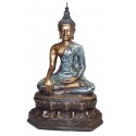 statuette de bouddhas en bronze BRZ0846 ( H .46 x L .30 Cm ) Poids : 6 Kg 