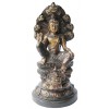 statuette de bouddhas en bronze BRZ1288 ( H .33 x L .15 Cm ) Poids : 3 Kg 