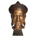 Tête de bouddha BRZ1253 ( H .25 x L . Cm ) Poids : 3 Kg 