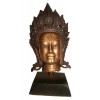 Tête de bouddha BRZ1254 ( H .25 x L . Cm ) Poids : 3 Kg 
