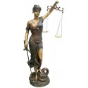 Sculpture de la Justice en bronze BRZ0910-32 ( H .82 x L .40 Cm )