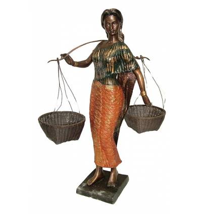 Porteur d'eau BRZ1180 ( H .61 x L . Cm ) Poids : 6 Kg 