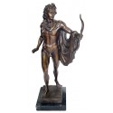 Sculpture d'homme en bronze BRZ1030/SM133 ( H .61 x L .28 Cm )