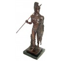 Sculpture d'homme en bronze BRZ1033/SM118  ( H .63 x L .23 Cm )