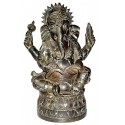 Sculpture divinité asiatique en bronze BRZ1285 ( H .28 x L .18 Cm ) Poids : 2 Kg 