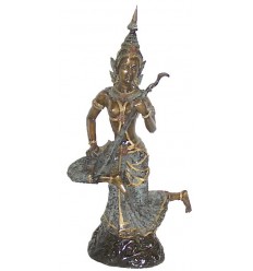 Danseuses Thaï BRZ0652-23 ( H .59 x L : Cm ) Poids : 6 Kg 