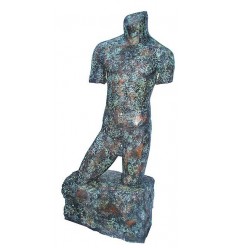 Sculpture homme BRZ1101 ( H .86 x L .40 Cm )