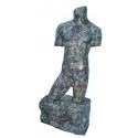 Sculpture homme BRZ1101 ( H .86 x L .40 Cm )