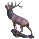 Cerf en bronze BRZ1329 ( H .172 x L .172 Cm ) Poids : 100 Kg