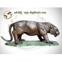 tigre en bronze aa456-100 ( H .40 x L .90 Cm )