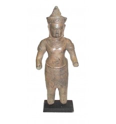 Sculpture de bouddha antique en bronze BRZ0608 ( H .45 Cm )