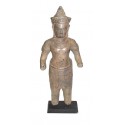 Sculpture de bouddha antique en bronze BRZ0608 ( H .45 Cm )