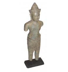 Sculpture de bouddha antique en bronze BRZ0609 ( H .45 Cm ) Poids : 3 Kg 