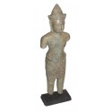 Sculpture de bouddha antique en bronze BRZ0609 ( H .45 Cm ) Poids : 3 Kg 