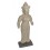 Sculpture de bouddha antique en bronze BRZ0610 ( H .45 Cm ) Poids : 3 Kg 