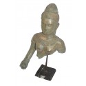 Sculpture de bouddha antique en bronze BRZ0617 ( H .43 Cm ) Poids : 3 Kg 