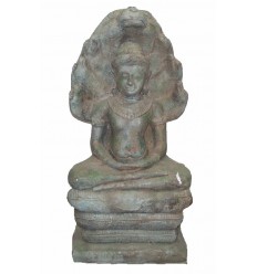 Sculpture de bouddha antique en bronze BRZ0804 ( H .89 Cm )