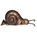 Sculpture bronze : L'enfant escargot BRZ1385-5