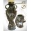 ( H .45 x L :20 Cm ) Lampe en bronze ap065-100