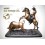 Sculpture de cavalier cowboy en bronze AM965 ( H .52 x L :65 Cm ) Poids : Kg 