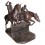 Sculpture de cavalier en bronze BRZ1398 ( H .74 x L :96 Cm ) Poids : 63 Kg 