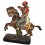 Sculpture de cavaliers arabe en bronze BRZ0146 ( H .58 x L :55 Cm ) Poids : 15 Kg 