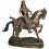 Sculpture de cavaliers arabe en bronze BRZ0707-23 ( H .58 x L :45 Cm ) Poids : 0 Kg 