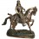 Sculpture de cavaliers arabe en bronze BRZ0707-50  ( H .127 x L :117 Cm )  Poids : 0 Kg 
