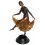 Sculpture de danseuse en bronze BRZ0440 ( H .50 x L : Cm ) Poids : 4 Kg 