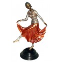Sculpture de danseuse en bronze BRZ0440C ( H .50 x L : Cm ) Poids : 4 Kg 