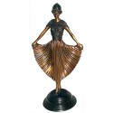 Sculpture de danseuse en bronze BRZ0443 ( H .50 x L : Cm ) Poids : 4 Kg 