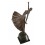 Sculpture de danseuse en bronze BRZ1036/SM122 ( H .51 x L :25 Cm ) Poids : 0 Kg 