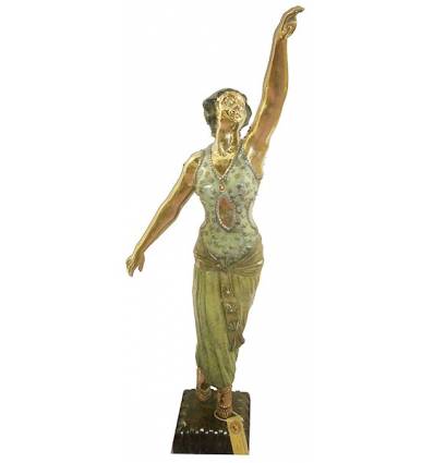 Sculpture de danseuse en bronze BRZ1152 ( H .125 x L : Cm ) Poids : 0 Kg 