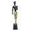 Sculpture africaine en bronze BRZ0054 ( H .86 x L : Cm ) Poids : 9 Kg 