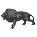 Lion en bronze BRZ0269 ( H .130 x L :200 Cm ) Poids : 250 Kg 