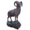 Mouflon en bronze BRZ1403-63 ( H .160 x L :110 Cm ) Poids : 105 Kg 