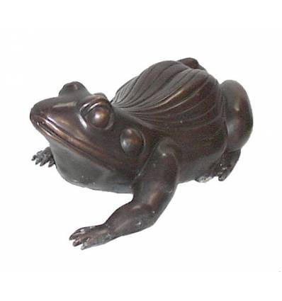 grenouille en bronze BRZ0630 ( H .53 x L . Cm )