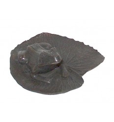 grenouille en bronze BRZ0634 ( H .22 x L . Cm )