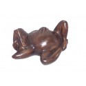 grenouille en bronze BRZ0636-13 ( H . x L . 33Cm )