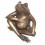 grenouille en bronze BRZ0935 ( H .20 x L .18 Cm ) Poids : 2 Kg 